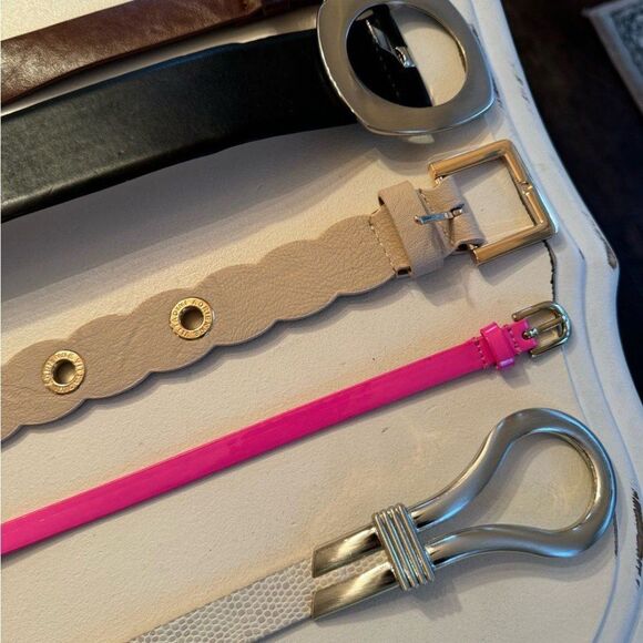 Lot of 9 fashion belts - Picture 4 of 10